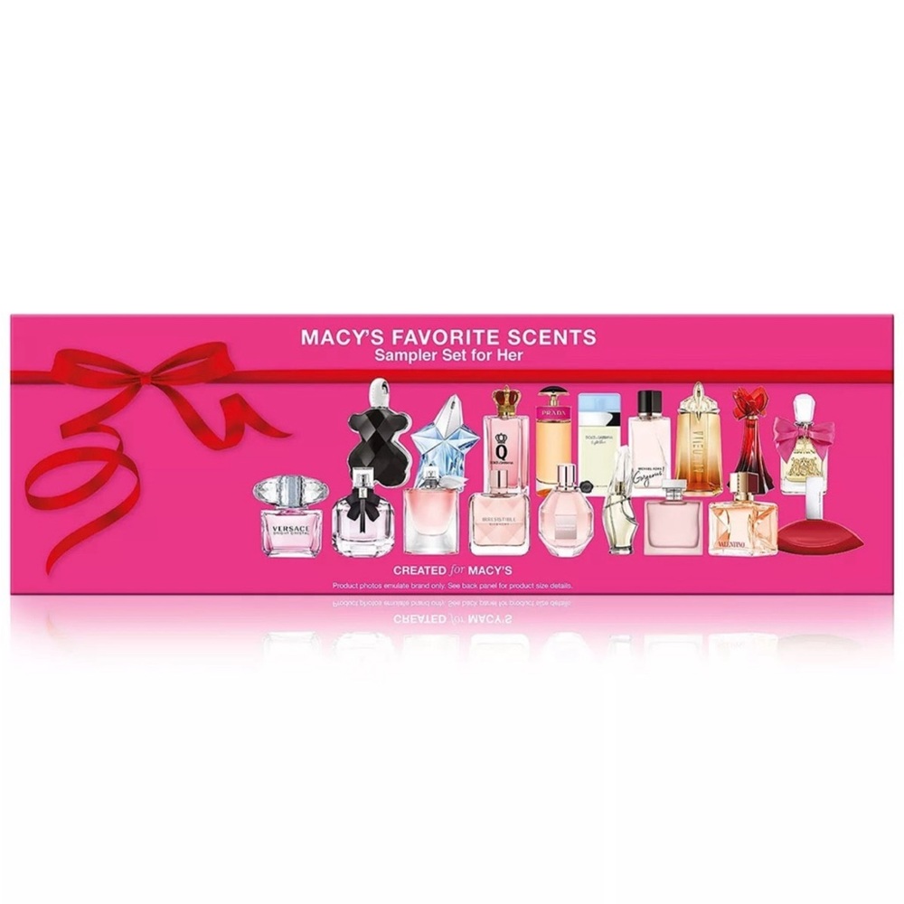 Macy's 2023 Holiday Perfume sample set 18pc.